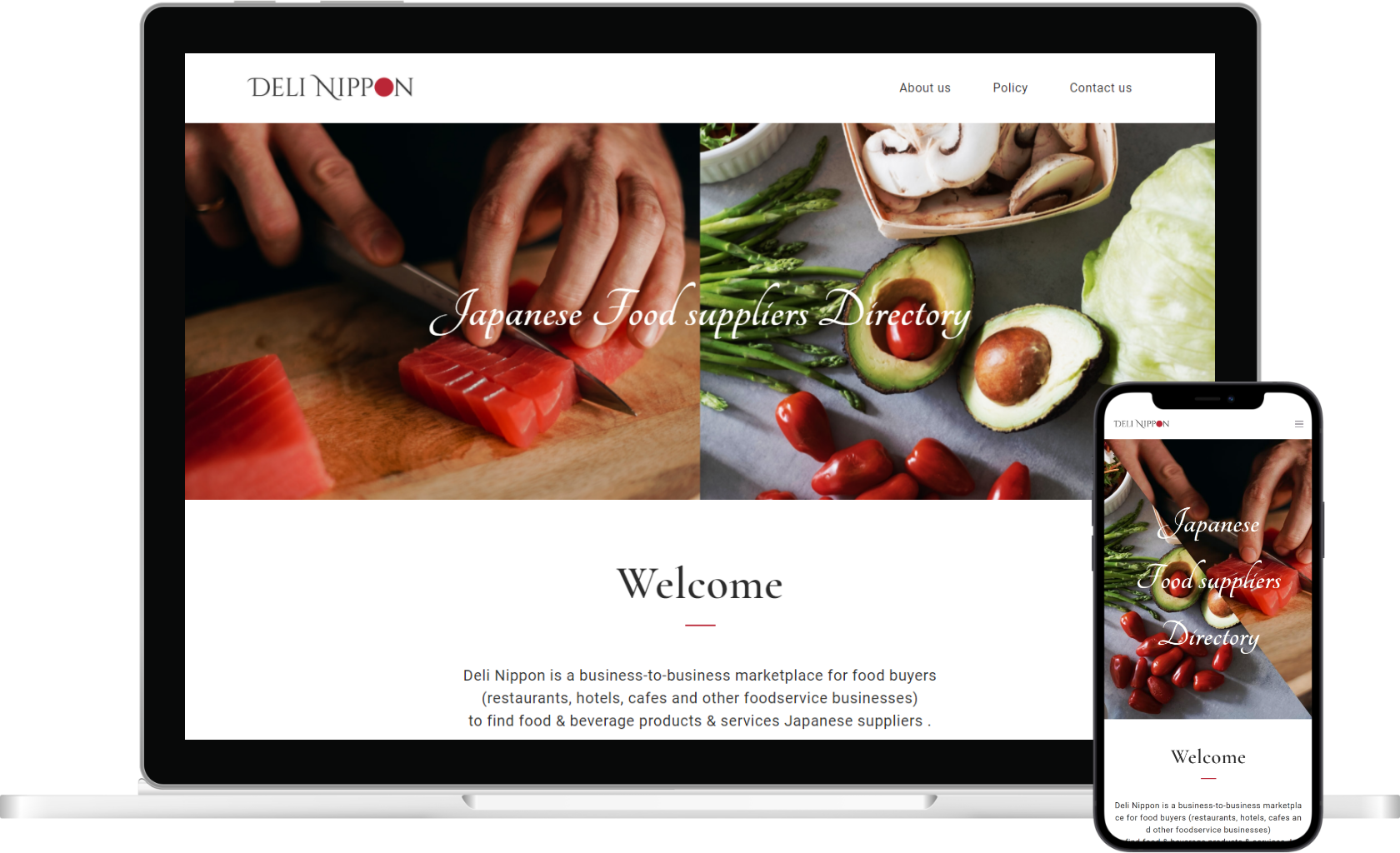 DeliNipponのサービスイメージ